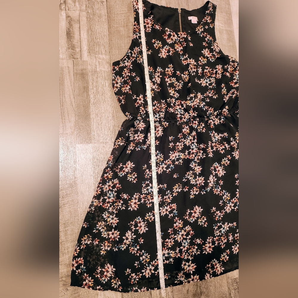 Xhileration Sleeveless Floral Dress - Black - XXL - Picture 7 of 9